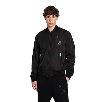ARMANI JEANS フライトジャケット ビッグイーグル ブラック ARMANI JEANS フライトジャケット ビッグイーグル ブラック